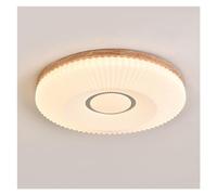 Chandelier Rustic Flush Mount Ceiling Light Fixture Round Wood Art Led Close to Ceiling Lamp Chandelier Dimmable Kitchen Ceiling Lighting for Bedroom Study Aisle Foyer Balcony Loft