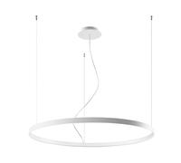 Thoro Lighting Rio Steel White 1 Light Classic Chandelier