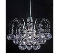 Chandelier Style Ceiling Light Shade Droplet Pendant Acrylic Crystal Bead Luxury (OREIL Pendant)