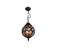 Chandeliers,1-Light Outdoor Alumidie-Casting Ceiling Light Waterproof Hanging Lamp Cadjustable Creative Suspension Lantern Villa Porch Chandelier