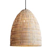 Chandeliers, 17.7Inch Light,Rattan Light Fixture Woven Basket Shade Wicker Light Rattan for Kitchen Island Lividiniroom Nursery/13.7In/a