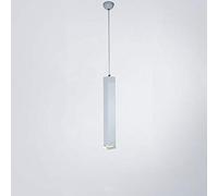 Chandeliers, Aluminum Single Head Pendant Light Square Personality Creative LED Chandelier Kitchen Restaurant Dining Room Bar Warehouse Bedroom Cafe Chandeli (Color