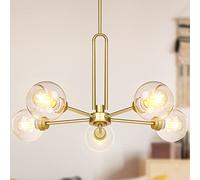 Chandeliers, Ceiling Lights,Lighting, Modern Ceiling Light Fixture with Clear Glass, Dining Room Light Fixture for Room (Frosted Glass)/D/Clear Glass