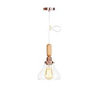 Chandeliers, Chandelier Industrial Style Personality Hotel Restaurant Coffee Shop Bedroom Bedside Small Exquisite Lamps Lamp Holder Branches Glass Lampshade Copper Hanging Ligh (Color : H)