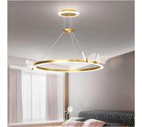Chandeliers, Crystal Chandelier Crystal Chandelier - Art Acrylic Butterfly Chandelier - Metal Living Room Bedroom Cbar Decorative Chandelier Compatible with Bedroom, ., Bar Ceiling Light(I/N