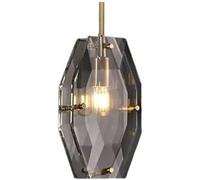 Chandeliers, Crystal Chandelier Crystal Chandelier Copper Crystal Chandelier - Restaurant Ceiling Chandelier Bar Bedside Bedroom Cloakroom Single Head Long Line Small Chandelier Ceili