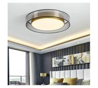 Chandeliers, LED Ceiling Light All Copper Modern Living Room Light Nordic Simple Room Round Bedroom Decorative Light Ceiling Light