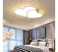 Chandeliers, Led Dimming Ceiling Light Modern Ceilingp,Love Crystal Ceiling Lighting Metal Light Living Room Bedroom Bar Ckitchen Study Indoor/62Cm