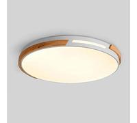 Chandeliers, LED Flush Mount Ceiling Light Fixture Ultra-Thin lamp Body Round Ceiling Lamp Cold Light, Warm Light, Neutral Light, Three Colors Adjustable Ceiling Lighting Safe and Iron(