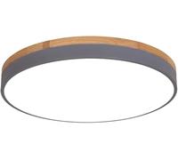 Chandeliers, LED Flush Mount Ceiling Light Minimalist Round Ultra-Thin Embedded Ceiling Light Three-Color Adjustable Energy Saving Ceiling Lights Rust-Proof Iron Frame Easy to Install Home Ligh