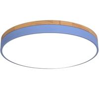 Chandeliers, LED Flush Mount Minimalist Round Ultra-Thin Embedded Light Three-Color Adjustable Energy Saving Ceiling Lights Rust-Proof Iron Frame Easy to Install Home Ligh