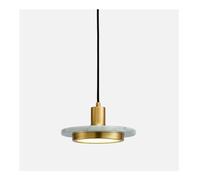 Chandeliers, Led Postmodern Light, Farmhouse, Marble Finish, Nordic Single Head Fixture for Foyer, Kitchen Island, Study Room, and Bedroom/White/a