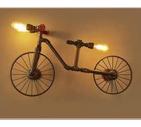 Chandeliers, Loft Retro Industrial Style Led Iron Lamp Personality Water Pipe Chandelier Crestaurant Bar Clothing Shop Decoration/Wall Source(Wall Lamp,No Light Source)