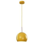 Chandeliers, Modern Aluminum Single Head Diniroom Mid Century Balcony Window Decoration Colorful Light Fixturemalist Hangiall Light Fixtures E27 1-Light/Yellow/a