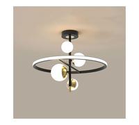 Chandeliers, Modern Artificial Satellite Inspired Led for Liviroom Bedroom Study Diniroom, E14 Base + Led Light Source/White Light/50Cm