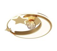 Chandeliers,Modern Bedroom Ceilingps Northern Europe Light The Moon Ceililight Lightps/D/52Cm/D/52Cm