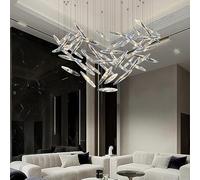 Chandeliers, Modern Design Chandelier Luxury Hotel Lobby Interior Dining Room Living Decorative(D100CM,Warm Light)