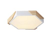 Chandeliers, Nordic Minimalist six-Sided Shape LED Flush Mount Ceiling Light Fixture Cold Light, Warm Light, Neutral Light, Three Colors Adjustable Ceiling Lamp Ultra-Thin 1.9 inches Ceiling Li