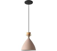 Chandeliers, Nostalgic Hanging Lights Wrought Iron Height Adjustable Pendant Lighting Green/Pink/Yellow E27 Base Chandeliers Elegant Noble Suitable for Balcony Coffee Shop Suspension Light(Pink)