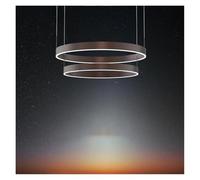 Chandeliers, Ring LED Light Fixture For Dining Room, Living Room And Other Home Decorations, Adjustable Height Ceiling Pendant Light(AD70 85cm)
