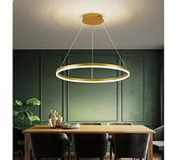 Chandeliers Small Ceiling Dimming LED Light Pendant Lights Lamp，for Kitchen Island Bar Cafe Dining Table Living Room Office Lighting [Energy Class A++] Gold