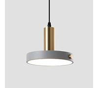 Chandeliers, Three-Tone LED, Retro Industrial Wrought Iron Hanging Light, Ceiling Lamps, Restaurant and Bar Decoration Lighting Fixtures, Height Adjustable(Grey)