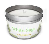 Chandelita White Sage Scented Candle for Blessing and Energy of The Environment with Soy Wax for Purification, Relaxation, Meditation and Chakra Healing