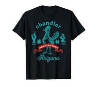 Chandler Arizona Roadrunner Vintage Cactus Souvenir T-Shirt