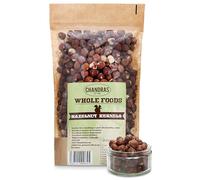 Chandra Whole Foods - Hazelnuts 1KG - Low-GI Quality Raw Roasted Hazelnut for Snacking, Smoothies, Baking, Cooking & Chocolate Creations - Gluten-Free & Keto, Rich in Protein, Vitamins & Fibre