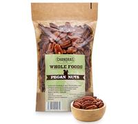 Chandra Whole Foods - Pecan Nuts 1KG - Low-GI Pecan Nut for Snacking, Smoothies, Baking & Cooking - Gluten-Free Keto Pecan Nuts, Rich in Protein & Vitamins & Antioxidants