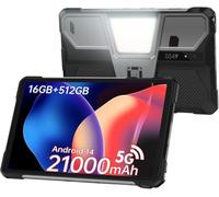 CHANDUELEC 8849 Tank Pad Rugged Tablet PC Projector Tablet 10.95 inch 120Hz 16GB 512GB 21000mAh Battery 66W 32MP+50MP Camera