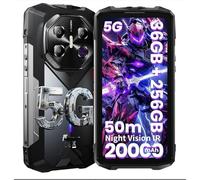 CHANDUELEC F113 5G 20000mAh/33W Rugged Phone Unlocked, 36GB+256GB/2TB, MediaTek Dimensity 7050+Android 15 Gaming Phone, 6.78" FHD+120Hz Gorilla Glass, 50m Ultra-Long-Range 64MP 4K Night Vision Camera