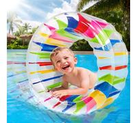 ChaneeHann 120cm Inflatable Water Roller, Kids Inflatable Pool Toys for Summer Fun, Swimming Float Inflatable Beach and Pool Toy for Boys and Girls