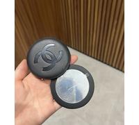 CHANEL Beauté Black Double-Sided Makeup Compact Mirror, 7cm Brand New