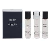 Chanel BLEU eau de toilette spray refill 3 x 20 ml
