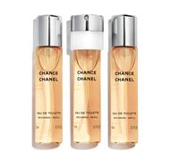 Chanel CHANCE eau de toilette spray twist & spray 3 refills 3 x 20 ml
