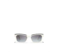 Chanel Chanel Ch5417 Square-Frame Acetate Sunglasses White