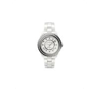 Chanel Womens White H7189 J12 Ceramic, Steel and 1.51ct Diamond Mechanical Watch