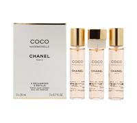 CHANEL Coco Mademoiselle Eau De Parfum Twist & Spray 3 x 20ml Refills