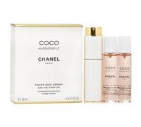 CHANEL Coco Mademoiselle Twist & Spray Eau De Parfum 3x20ml