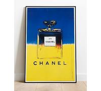 Chanel No. 5 By Andy Warhol Vintage Advertising :: Huge 36"x24" Poster Print Similar (Slightly Larger) to A1 Size : Retro Reproduction BRING YOUR WALLS TO LIFE !!