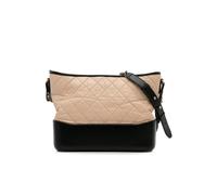 Chanel Preloved Medium Lambskin Gabrielle Crossbody In Brown Brown One Size