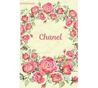 Chanel: Red Rose Personalised Notebook (Small)