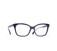 Chanel Woman Sunglass Rectangle Eyeglasses CH3463 - Frame color: Purple, Lens color: Demo Lens
