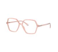 Chanel Woman Sunglass Square Eyeglasses CH3447 - Frame color: Light Pink, Lens color: Demo Lens