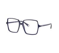 Chanel Woman Sunglass Square Eyeglasses CH3448A - Frame color: Blue, Lens color: Demo Lens