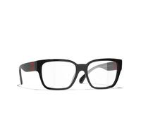 Chanel Woman Sunglass Square Eyeglasses CH3475 - Frame color: Black, Lens color: Demo Lens
