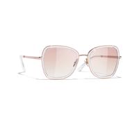 Chanel Woman Sunglass Square Sunglasses CH4277B - Frame color: Bronze, Lens color: Light Brown