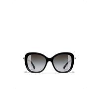 Chanel Womens Black Square Sunglasses