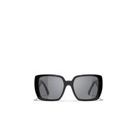 Chanel Womens Chanel Ch5541 Polarised Square-Frame Acetate Sunglasses Black